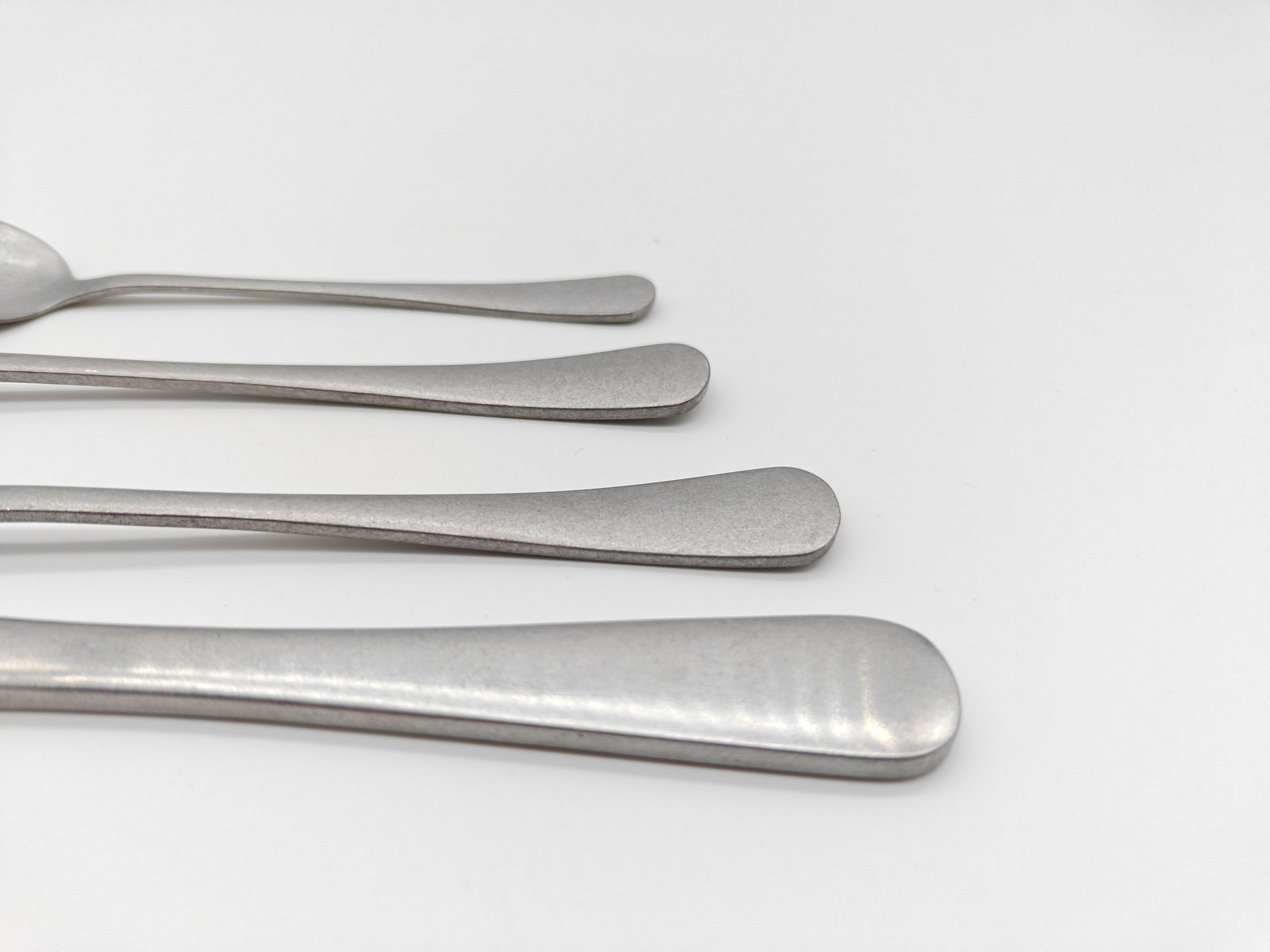 Cutlery Set Stainless Steel Anydate Stonewash | Set of 16 | Silver
