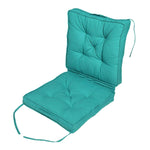 Cotton Travel Support Booster Cushion | 50cm x 50cm | Teal