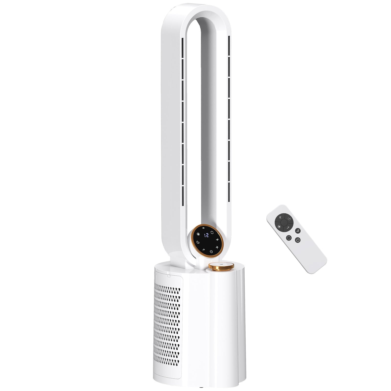 Bladeless Tower Fan With Uv Sterilisation & Humidifier
