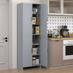 170cm Freestanding 4 Door Kitchen Cupboard