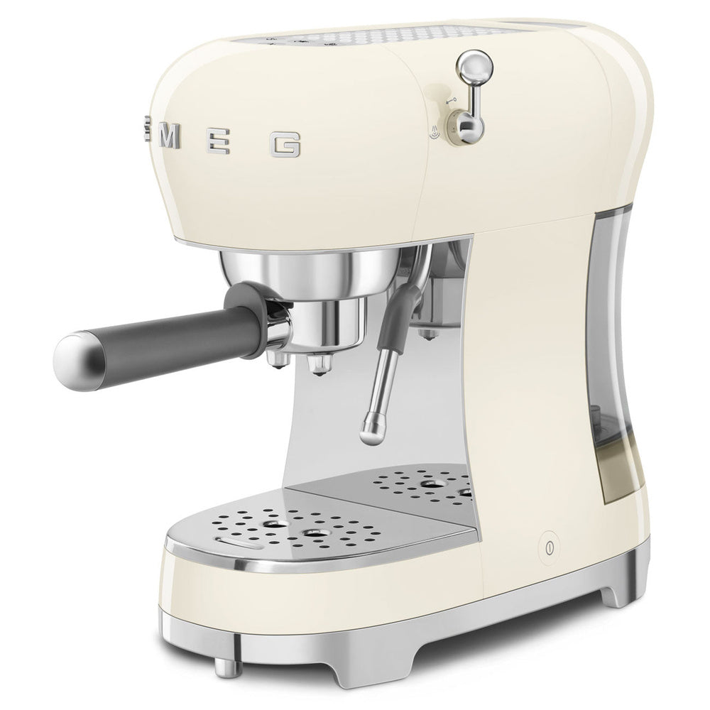 Ecf02, Cgf11, Ects01 Coffee Machine, Grinder & Tamping Set | Cream