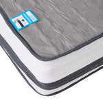 Hybrid Mattress, Medium Firm – Pocket Springs, Breathable Foam, Fire-resistant, Edge Support | King
