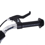 Teen Scooter Adjustable Height Dual Brakes Rubber Wheels Kickstand | Black
