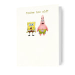 SpongeBob SquarePants And Patrick Birthday Card Official Product