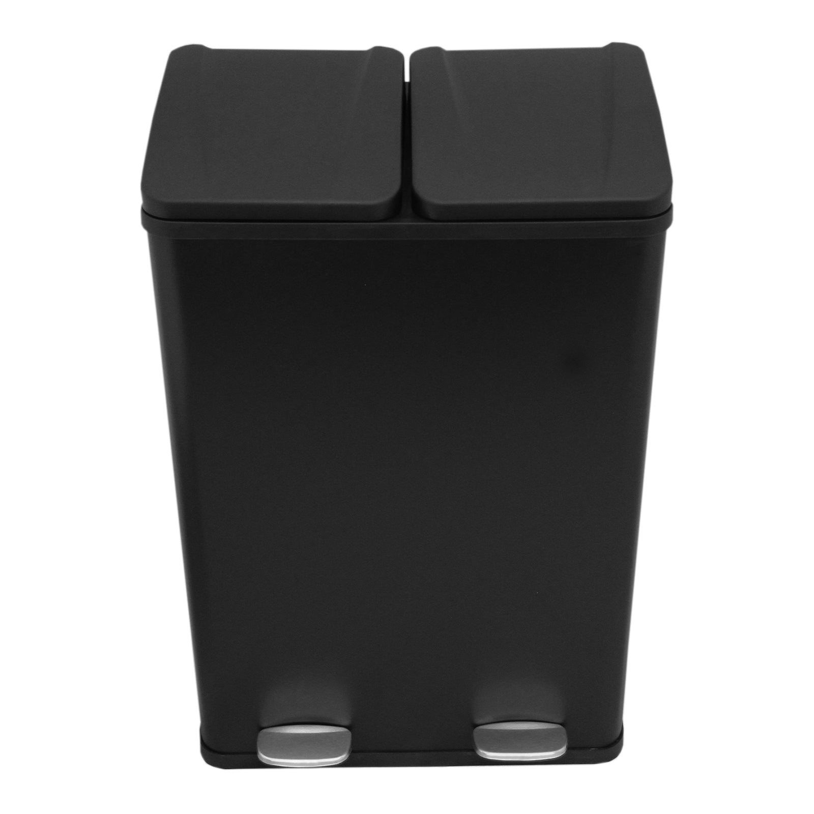 60l Dual Pedal Bin | Black