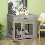 Double-door Dog Furniture Crate - Medium Dogs