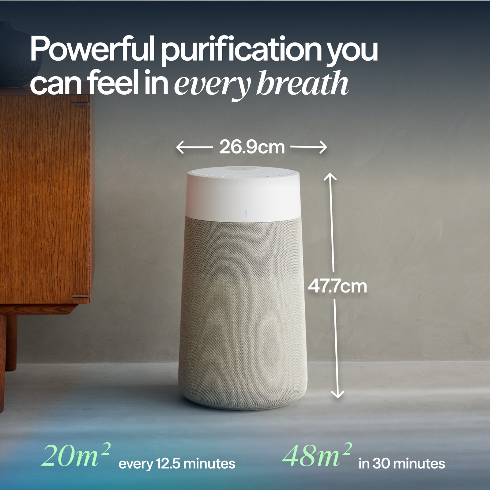 Blue Max 3250i Smart Air Purifier - For Rooms Up To 48m2