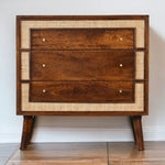 Solid Mango Wood Close-knit Chestnut Chest