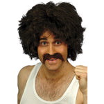 Retro Wig & Tash