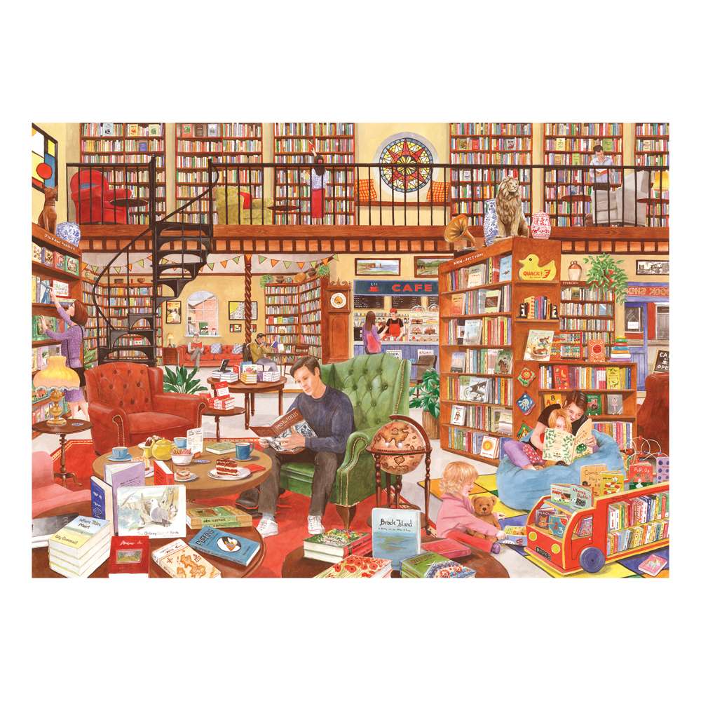 House Tea And Tales - 500 Piece Jigsaw Puzzle