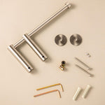 Paper Holder Without Cover Glossy Stainless Steel Logic