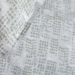 Jadette Broken Texture Cotton Printed Duvet Cover Set | King | Green