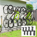 8 Pack Bike Rack, Wall Mounted Bike Hooks For Garage
