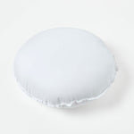 Super Microfibre Round Circular Shaped Cushion Pad | 45cm x 45cm | White