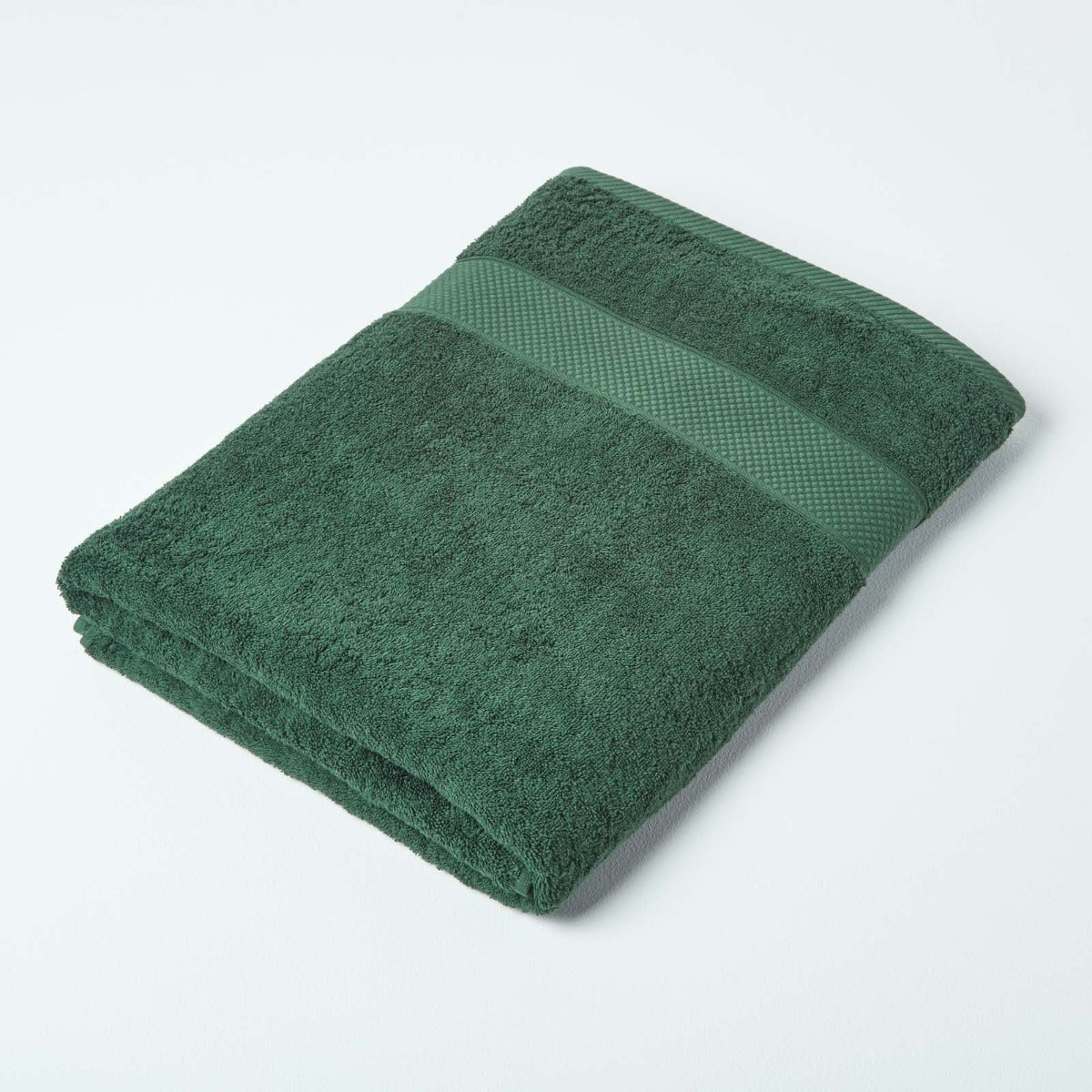 Turkish Cotton 500gsm Towel | Jumbo Towel | Dark Green