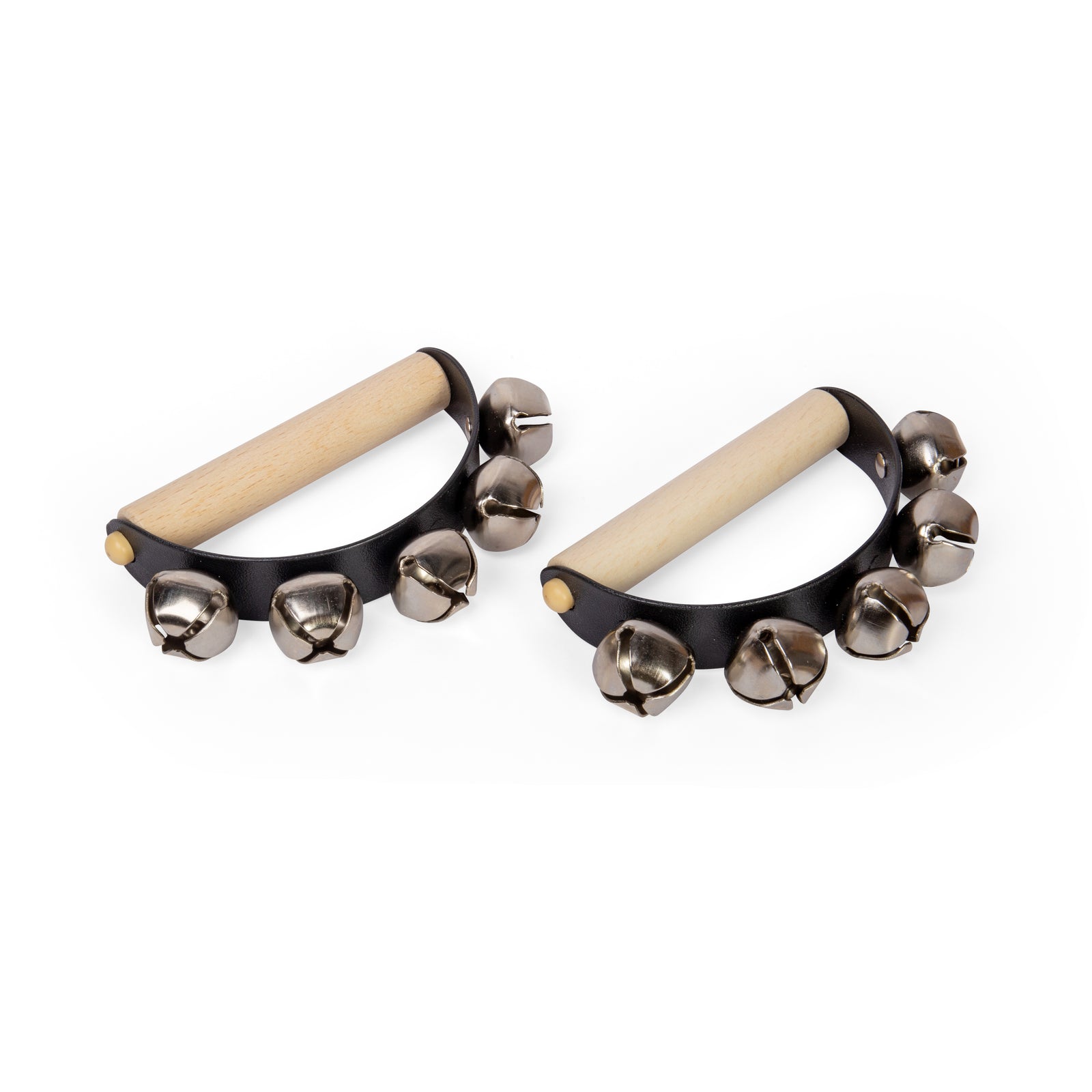 Bigjigs Toys Natural Handbell 2 Pack