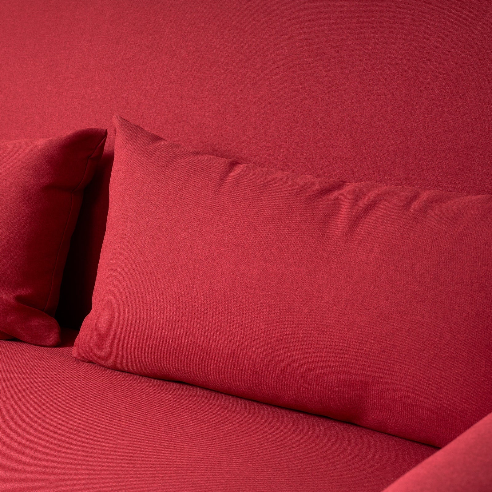 2-seater Pull Out Sofa Bed - Convertible Sleeper Sofa | Red