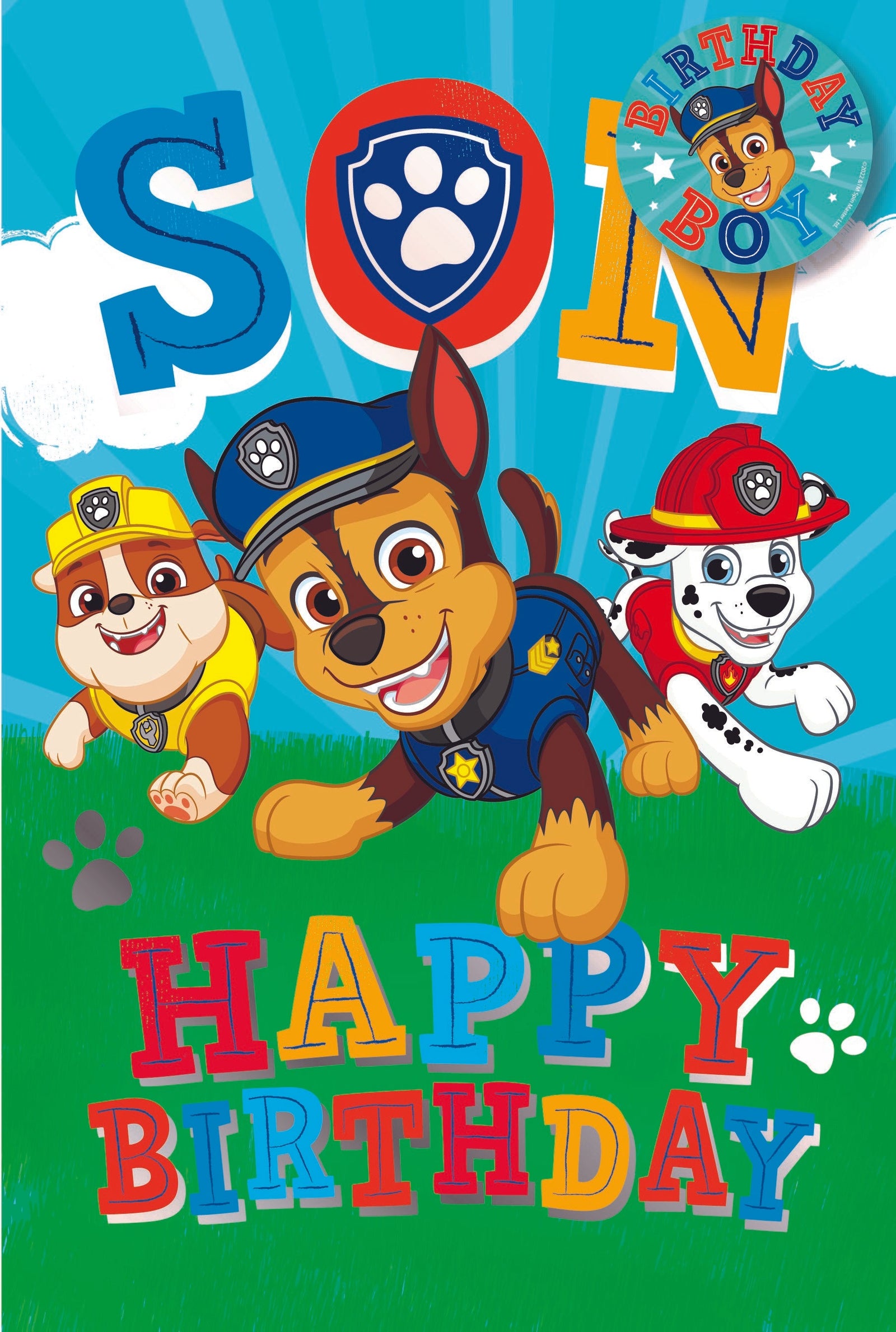 Son Birthday Card Official Product