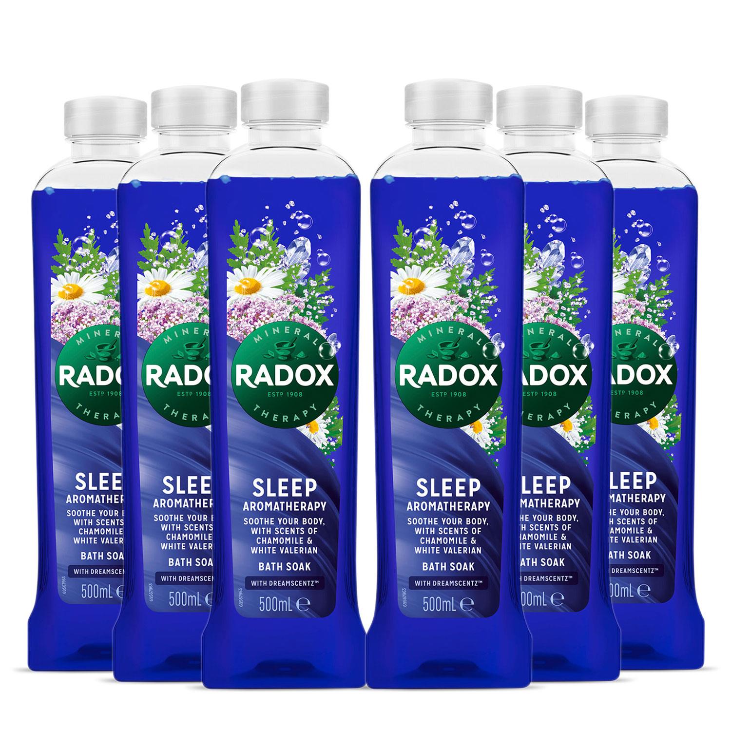 Mineral Therapy Bath Soak Sleep Aromatherapy Dream Scentz 500ml, 6 Pack | 6 | Purple