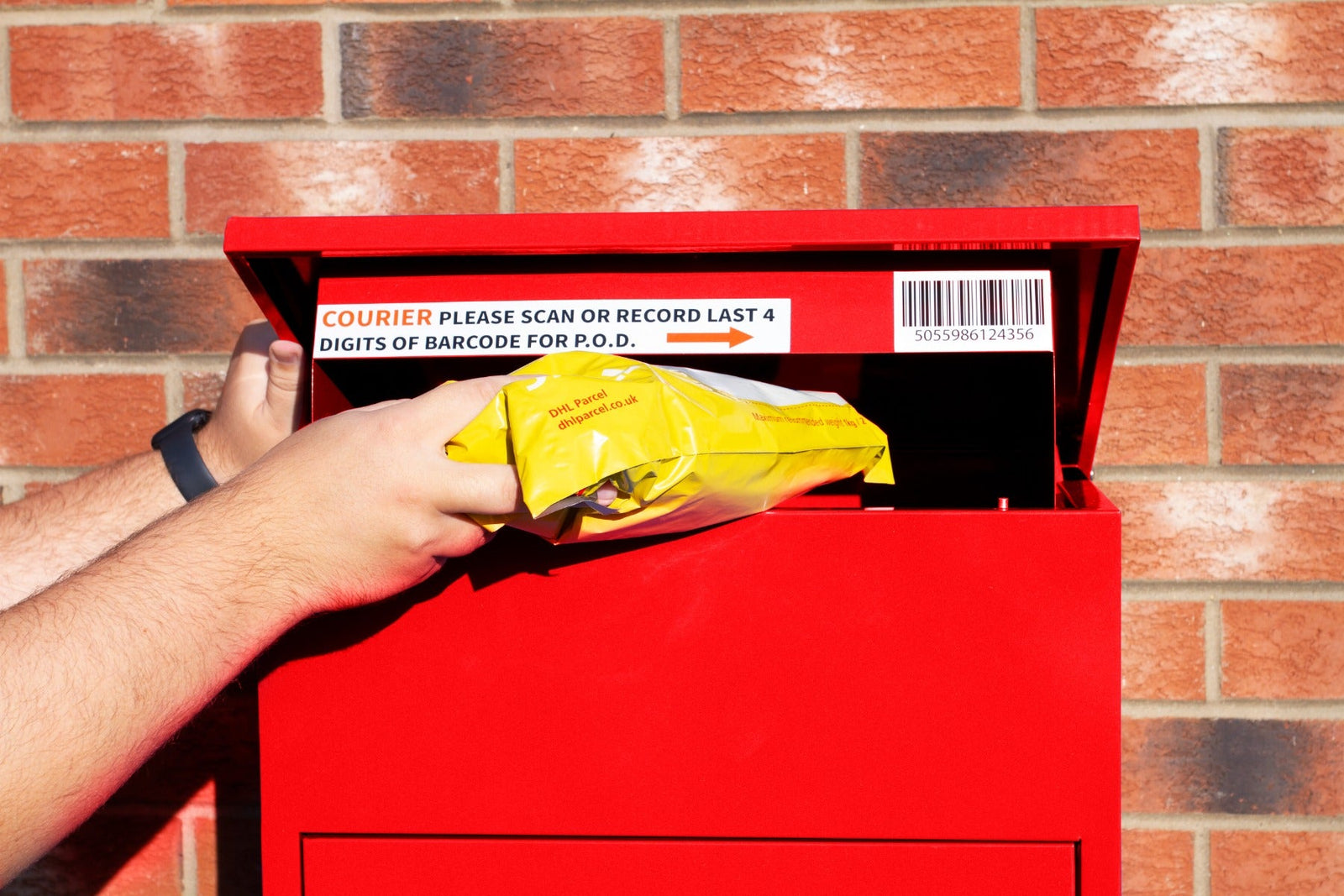 Parcel Post Box | Red