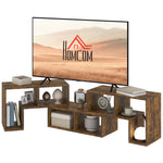 Tv Unit For Tvs Up To 75 Inches, Free Combination Tv Stand | Brown
