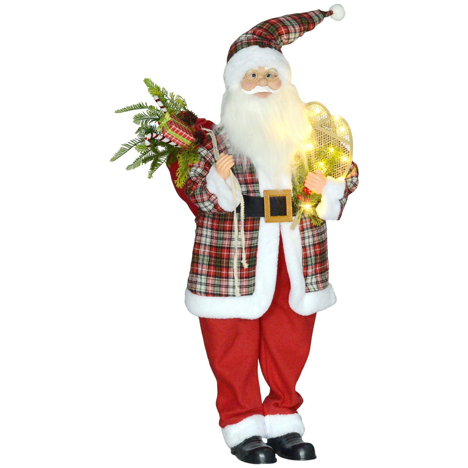 133cm Animated Santa Claus Sound Activated