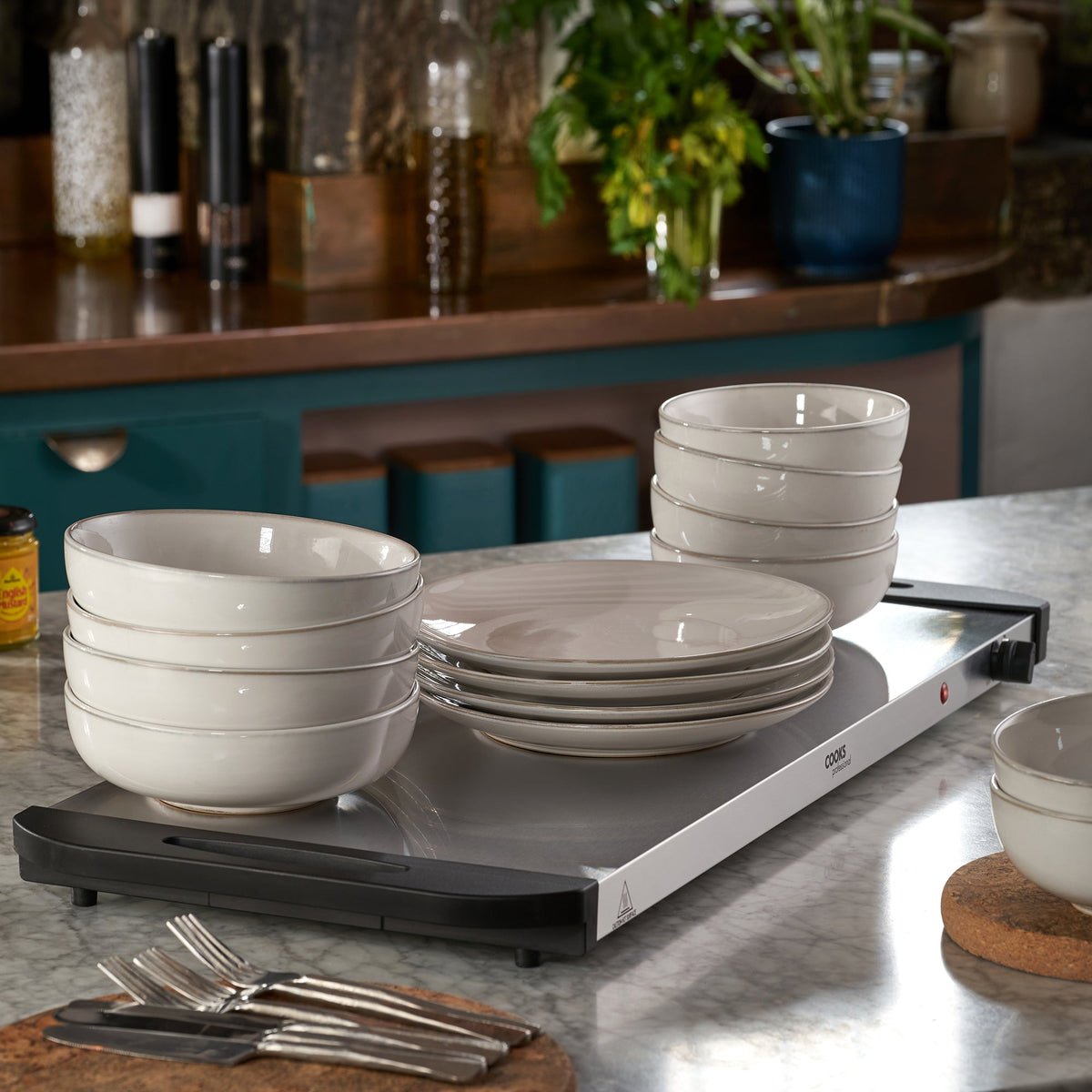 Cooks Professional 5 Section Buffet Warmer 9.6l