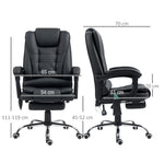 Ergonomic Heated 6 Points Vibration Massage Office Chair