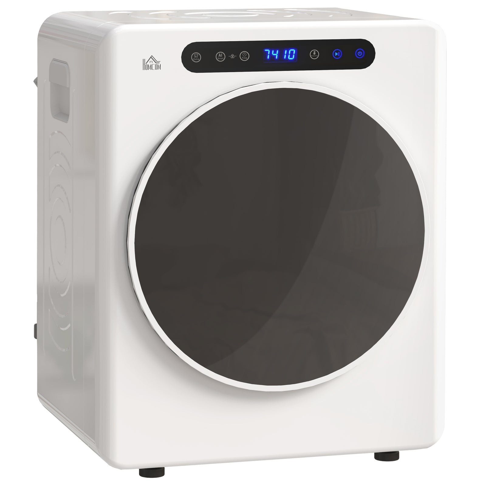 4kg Portable Vented Tumble Dryer Machinetimer 6 Heat Setting