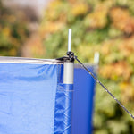 Camping Windbreak Foldable Wind Blocker | Blue