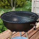 Portable Charcoal Grill With Lid, Patio