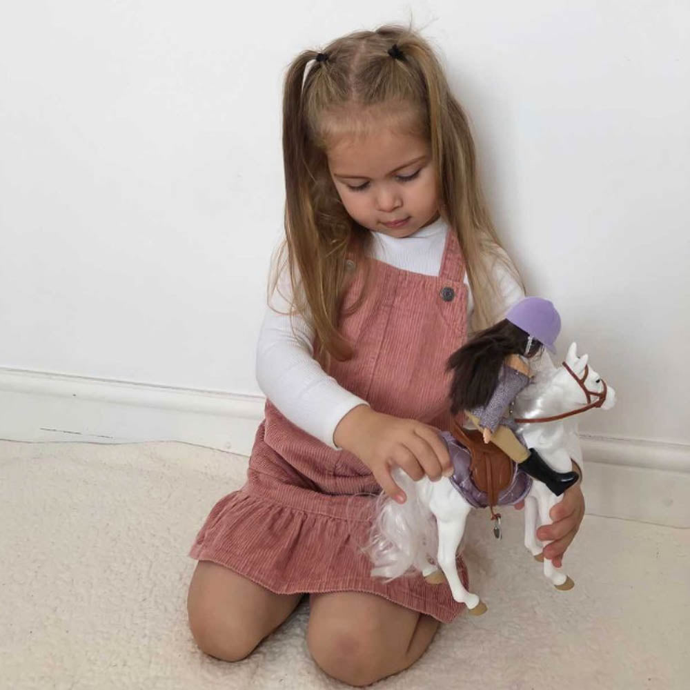 Bigjigs Toys Pony Pal Adventure Set, 18cm Tall
