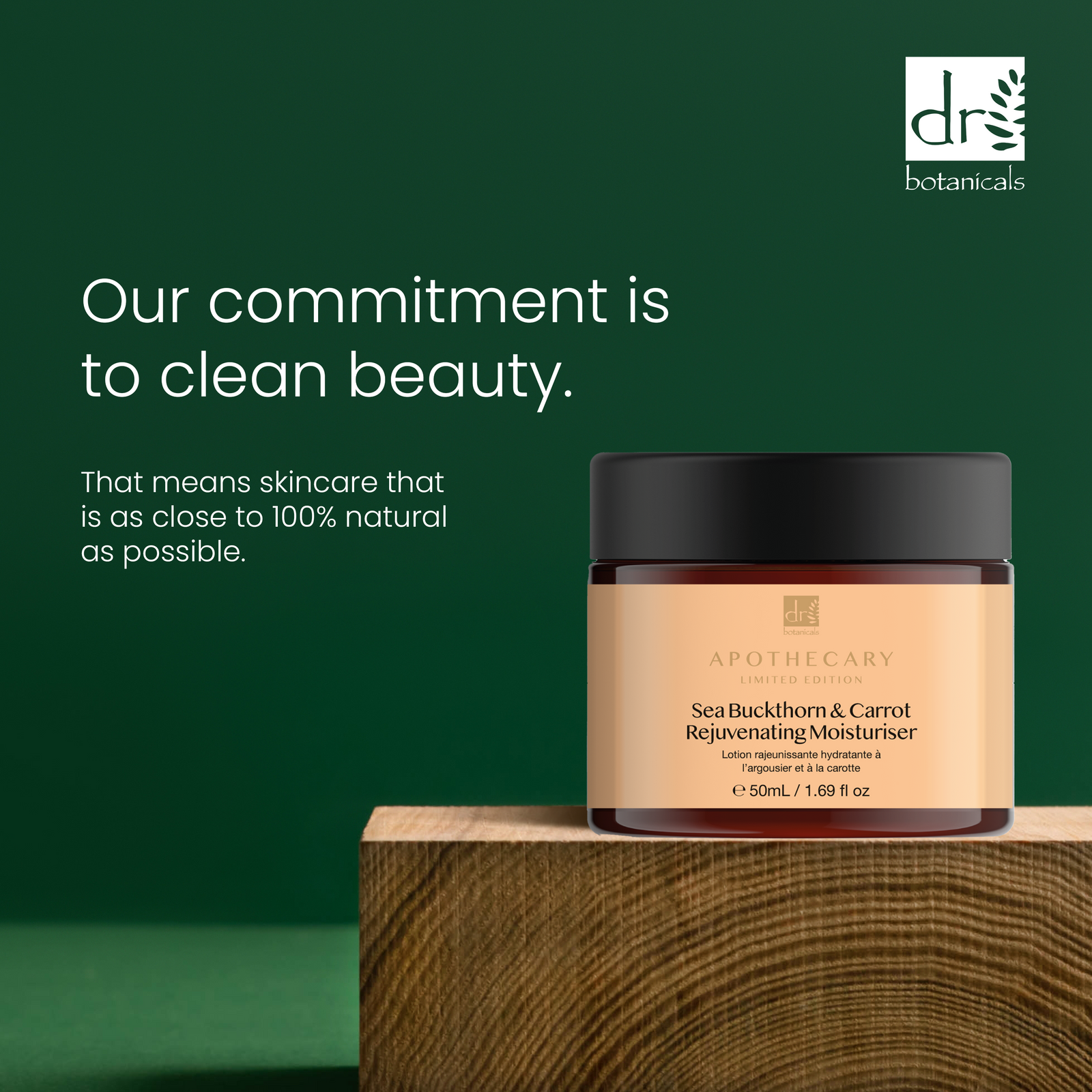 Seabuckthorn & Carrot Anti-ageing Rejuvenating Moisturiser 50ml