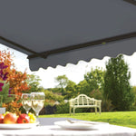 Easy Fit Grosvenor Awning - Grey | 2.5m | Grosvenor (Charcoal)