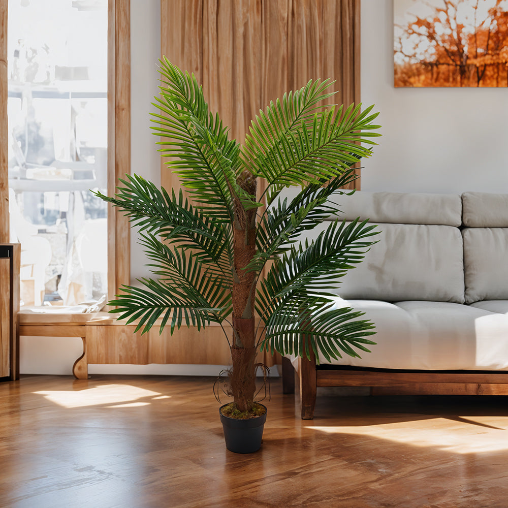 Artificial Palm Tree Potted Plant Home Decoration | 120cm