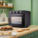 36l 1800w Multifunction Air Fryer Toaster Oven With Knobs Control