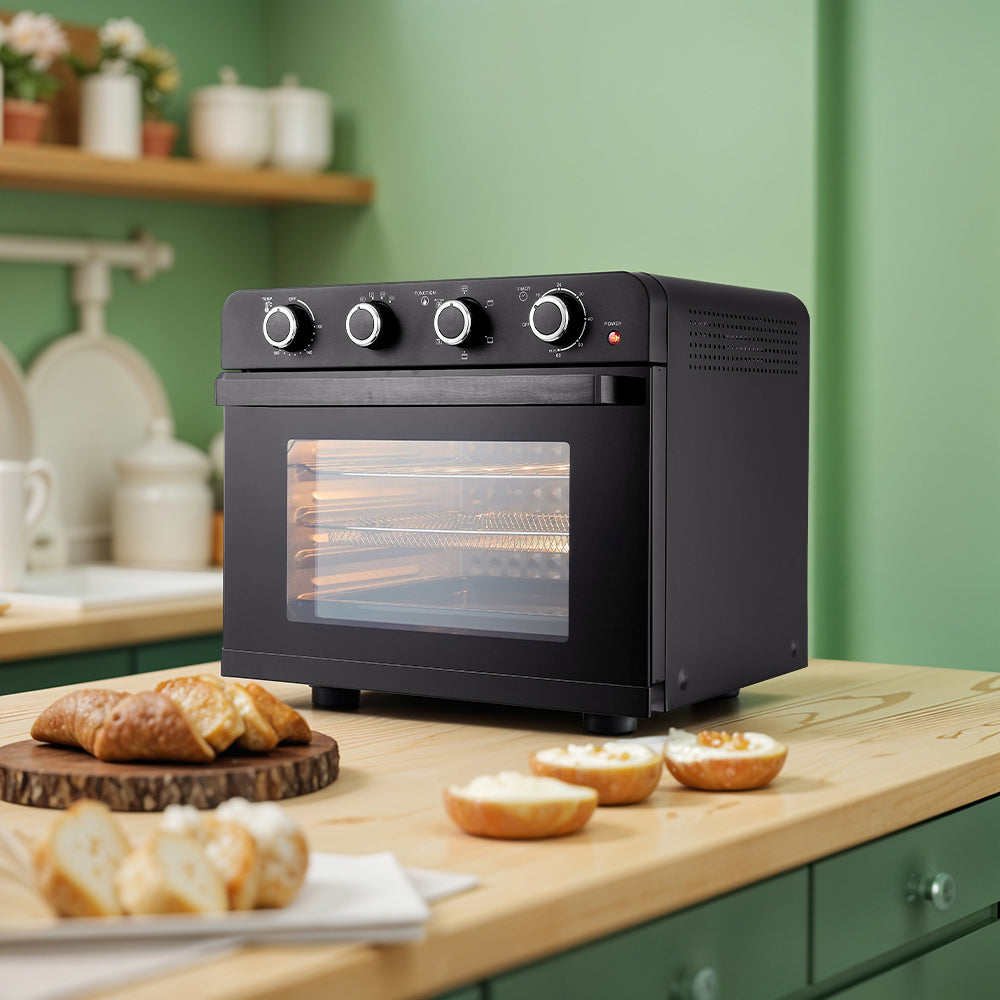 36l 1800w Multifunction Air Fryer Toaster Oven With Knobs Control