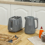 1.7l Fast Boil Electric Kettle And 2 Slice Water Toaster Set