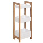 3-tier Bathroom Rack Organizer Storage Shelf Bamboo