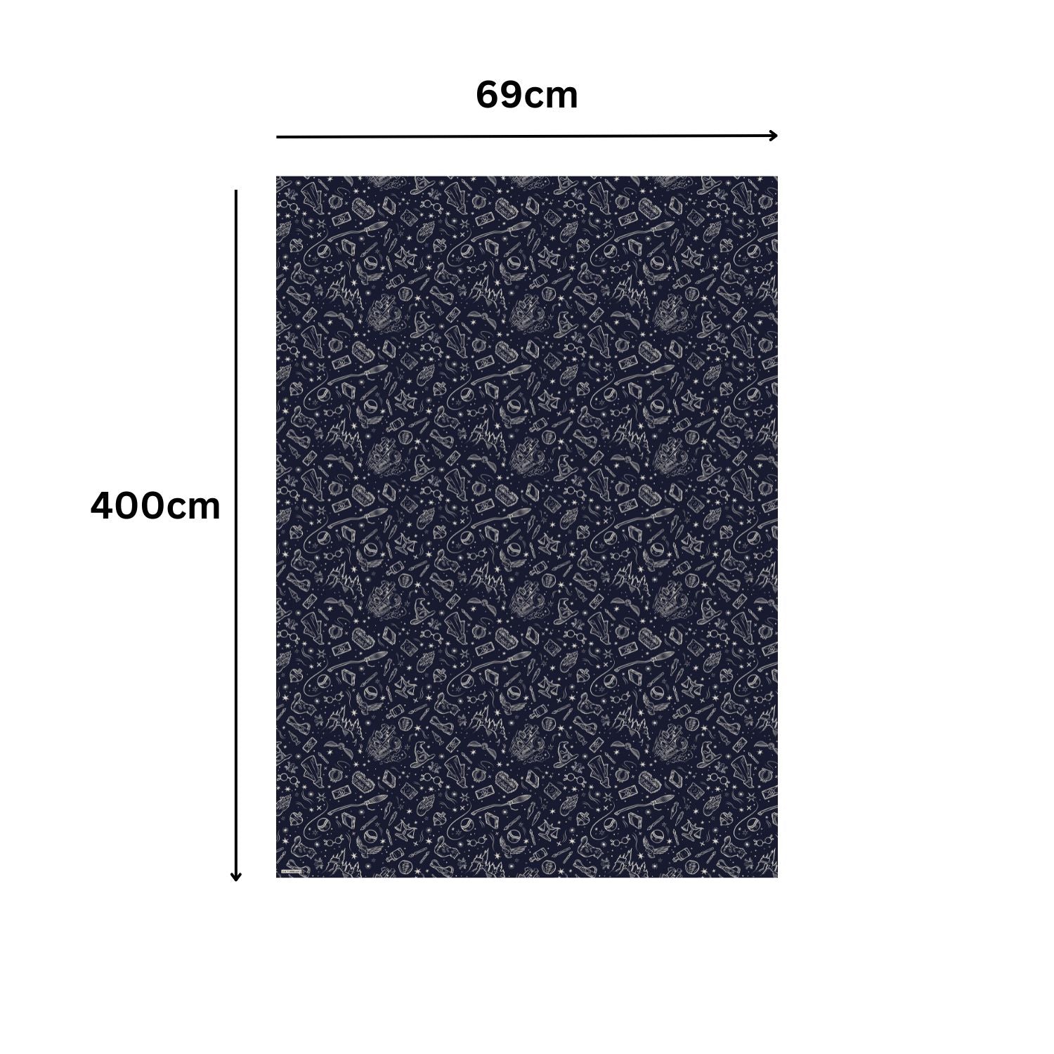 4m Roll Birthday Wrapping Paper