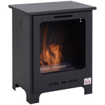 Free Standing Bio Ethanol Fireplace Heater With 0.9l Tank
