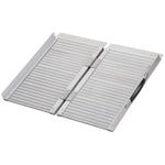 Aluminium Folding Wheelchair Ramp Mobility Suitcase | Small | Silver