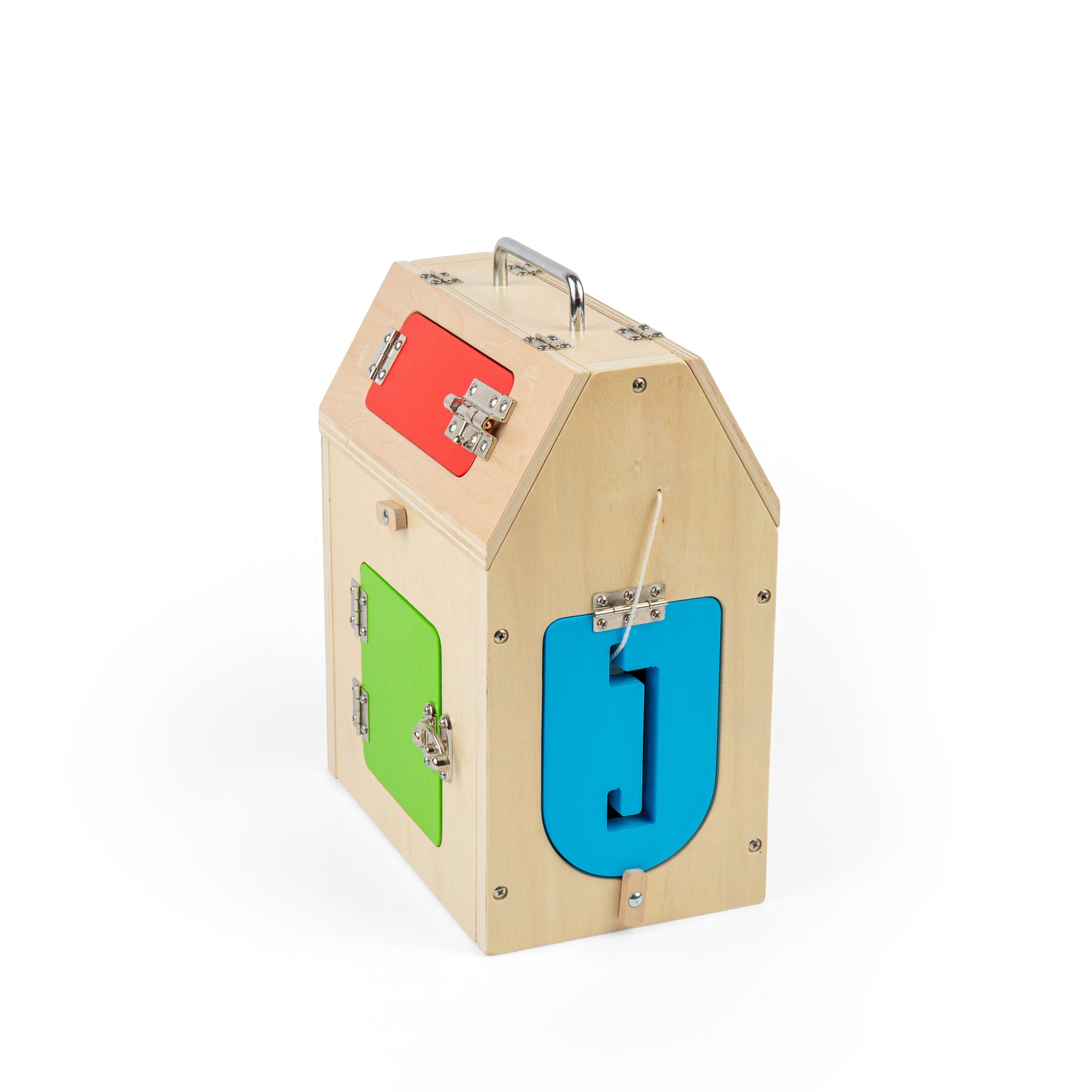 Wooden Latches & Catches Busy Box
