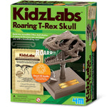 Kidzlabs - Roaring T-rex Skull