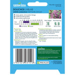 Dolichos Lablab Flower - Half-hardy Climber Seeds | 10 Seeds | Purple