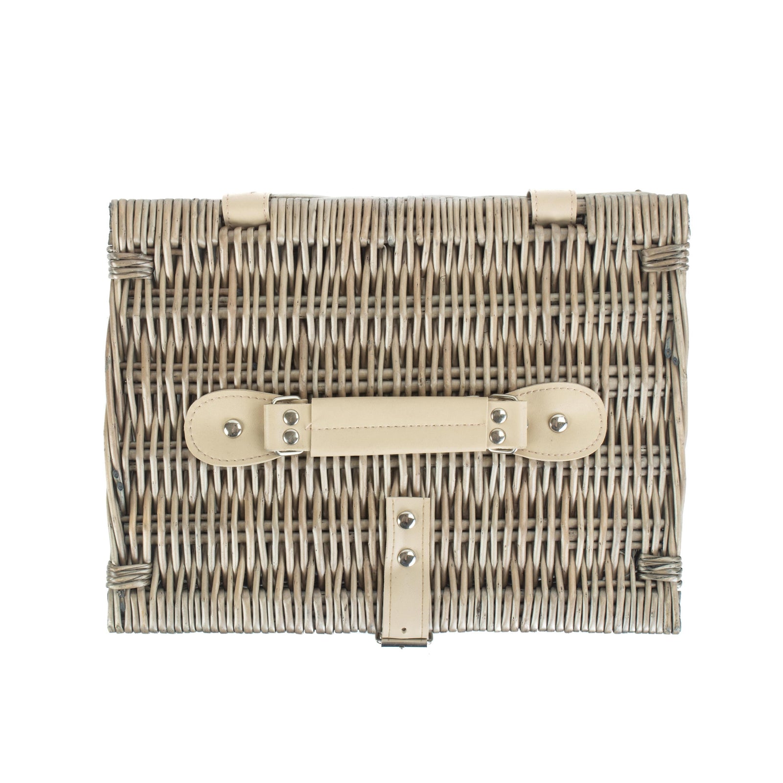Wicker 30cm Antique Wash Split Willow Basket