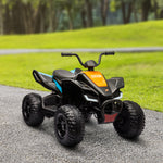 Mclaren Mcl 35 Liveries 12v Quad Bike W/ Slow Start | Black