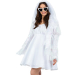 Tinsel Festival Jacket, Iridescent White | Large/Extra Large