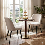 Set Of 2 Upholstered Dining Chairs