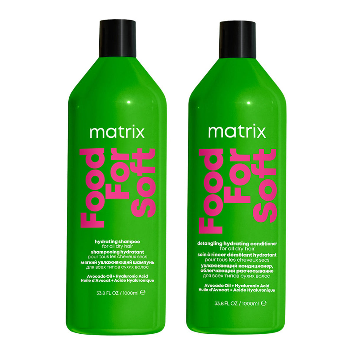 Food For Soft Shampoo and Conditioner 1000ml
